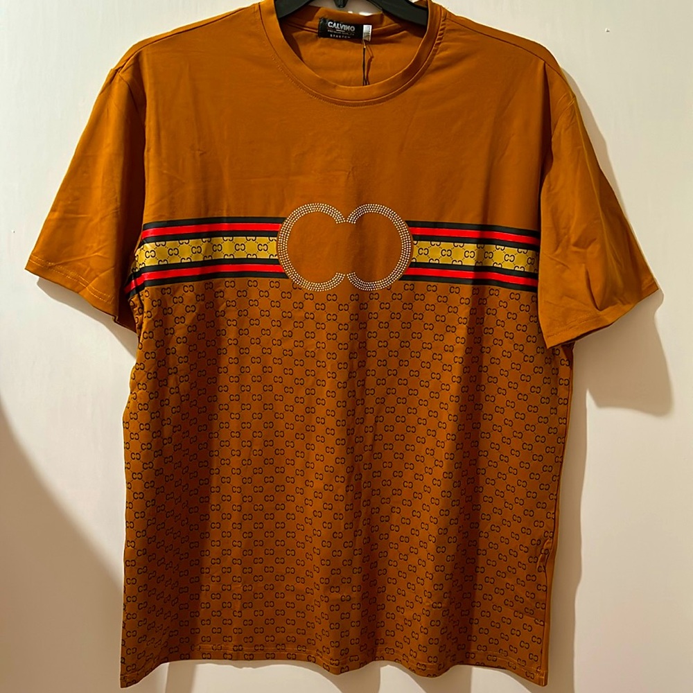 Calvino Stretch Men’s Shirt  NWT